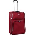 U.S.® Traveler US7200 Segovia 26 Expandable Luggage Suitcase; Red