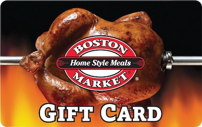 Boston Market Gift Card, $50