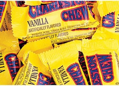 Charleston Chew Vanilla Snack Size Bars, 0.3 oz, 120/Pack (209-00085)