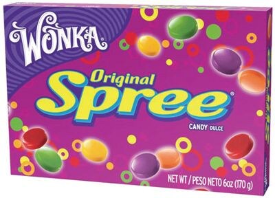 Spree Theater Box Hard Candy, Assorted Flavors, 5 oz., (209-00170)