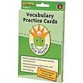 Edupress® Brain Blasters Vocabulary Practice Card, Grades 4th