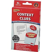 Edupress™ Reading Comprehension Cards, Context Clues, Lvl: 2.0-3.5