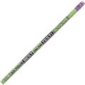 J.R. Moon Do Your Best on the Test Motivational Pencil, Pack of 12 (JRM7442B)