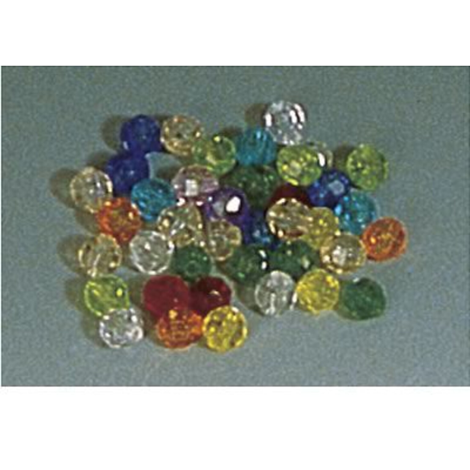 Hygloss Bucket O’ Beads, Assorted Colors, 450/Pack (HYG6821)