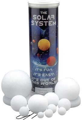 Hygloss Styrofoam Solar System Kit