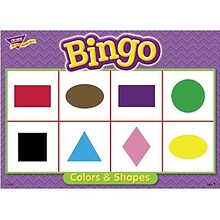 TREND enterprises, Inc. Colors & Shapes Bingo Game (T-6061)