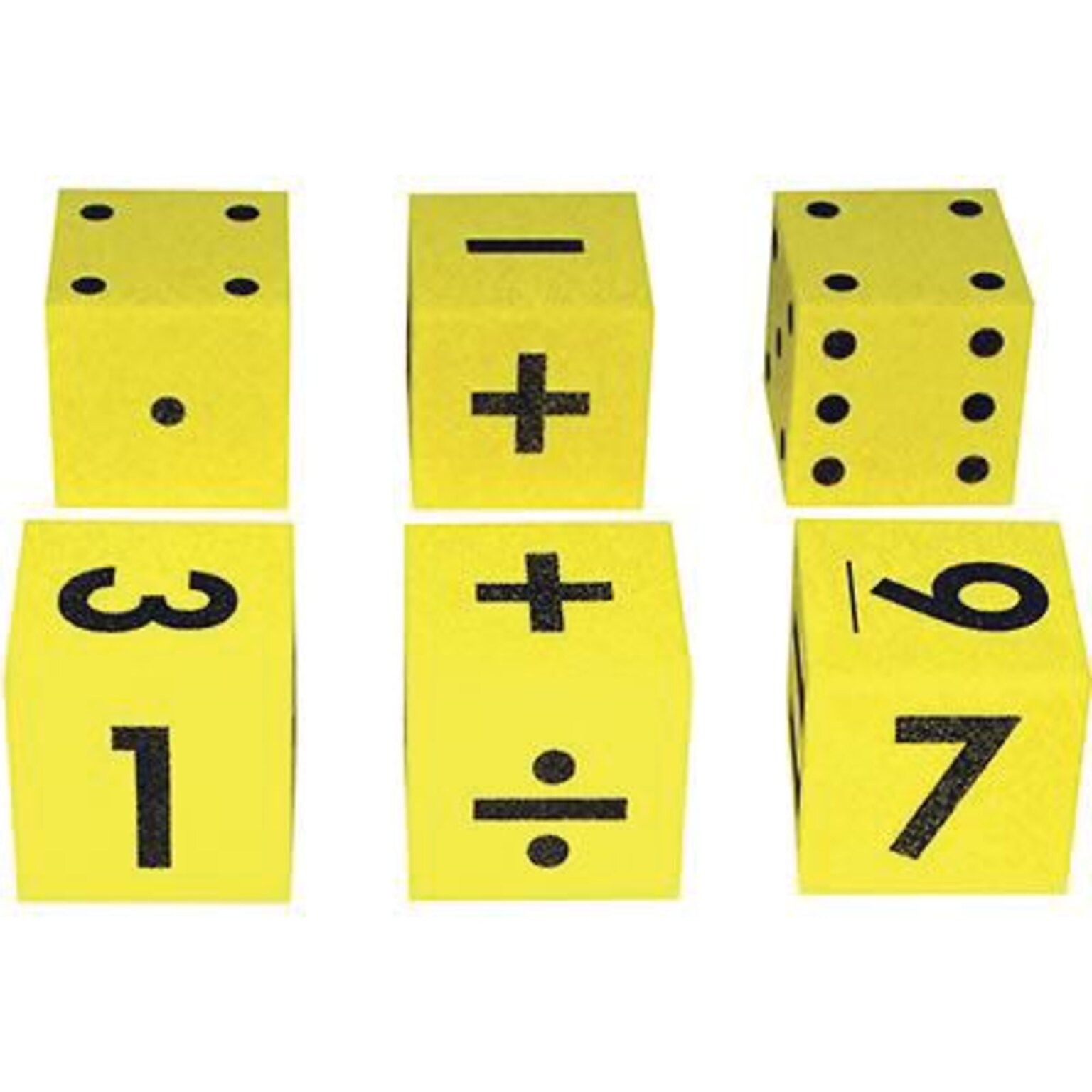 Koplow Games Dice,Dice, Foam Dice, 2, Assorted  Set