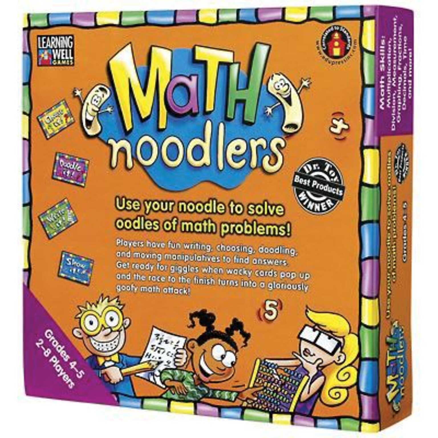 Learning Well Games Math Noodlers Game, Grades 2-3 (LRN2350)