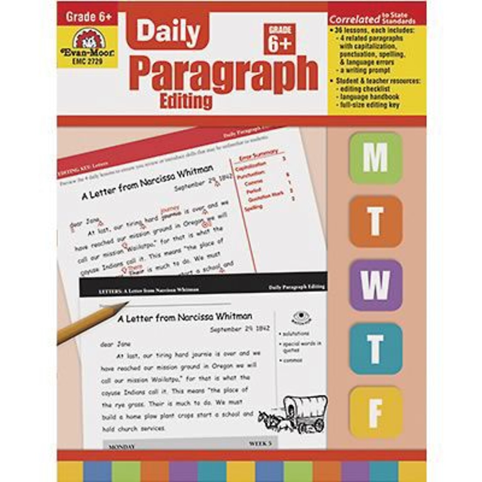 Evan-Moor® Daily Paragraph Editing, Grade 6