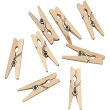 Chenille Kraft Clothespins, Mini Spring, 250/Pack, 2 Packs/Bundle (CK-367201)
