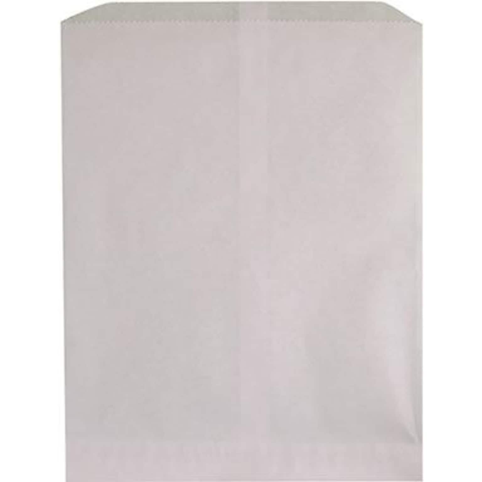 Hygloss® 11 x 8 1/2 Pinch Bottom Craft Paper Bag, White, 50/PK, 3 PK/BD