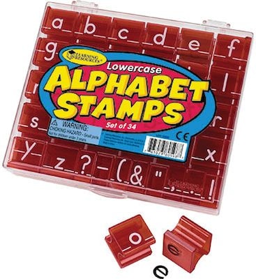 Learning Resources Stamp Sets, Lowercase Alphabet (LER0598)