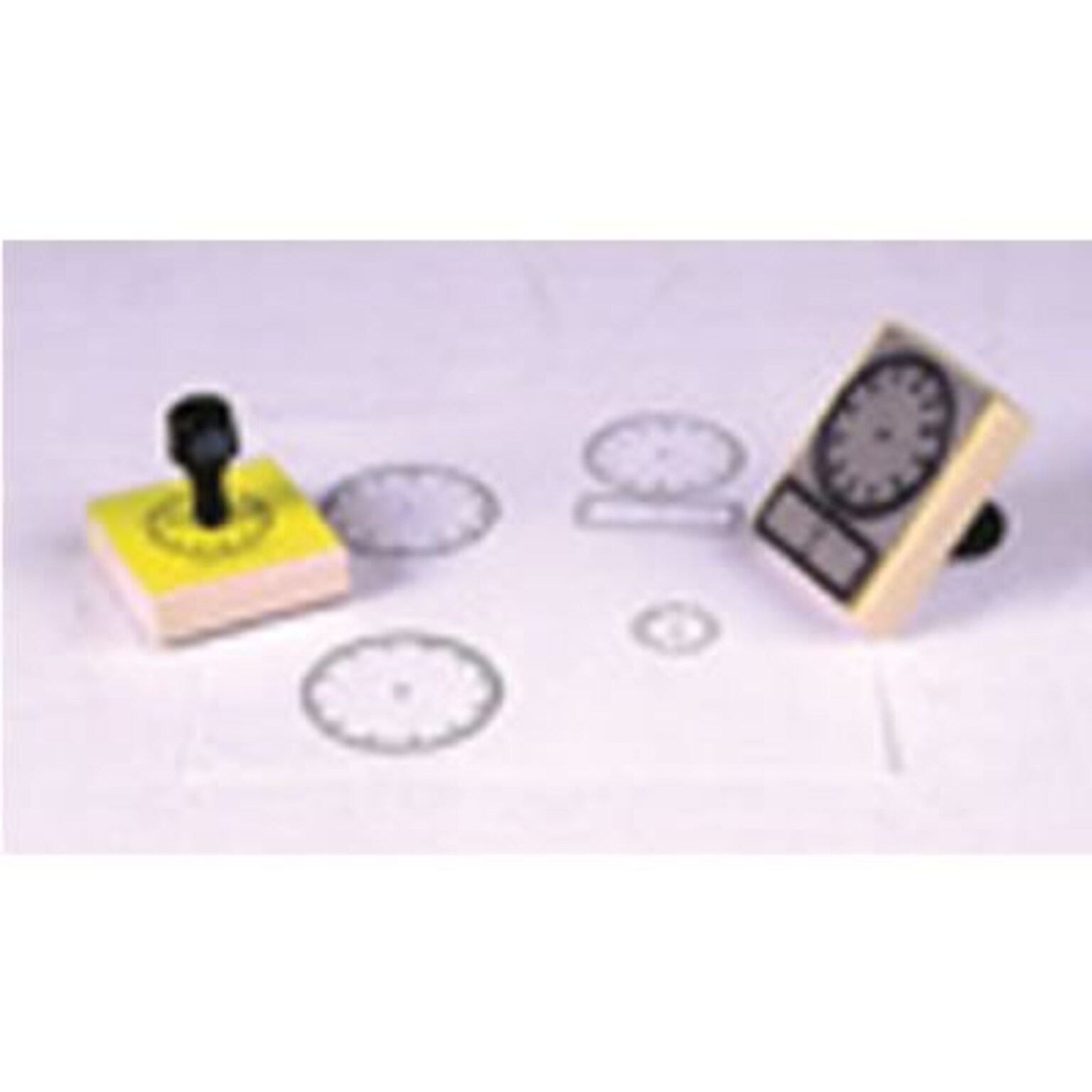 Digital Clock Stamp