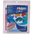 Prang Gallery Tempera Cake Set, 9 Colors with Brush (DIX80900)