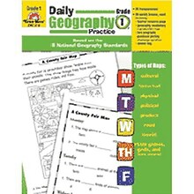 Daily Geography Practice Resource Book, Grade 1