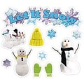 Let It Snow Mini Bulletin Board Set, 43 pieces