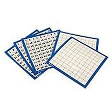 Learning Resources Laminated Hundred Boards, Pack of 10 (LER0375)