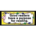What Good Readers Do Chalkboard Topper, Grades 4-9+