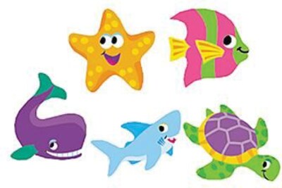 Trend Sea Life superShapes Stickers, 800 CT (T-46031)