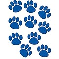 Teacher Created Resources 6 x 6 Blue Paw Prints Accents, 30 Pack (TCR4275)