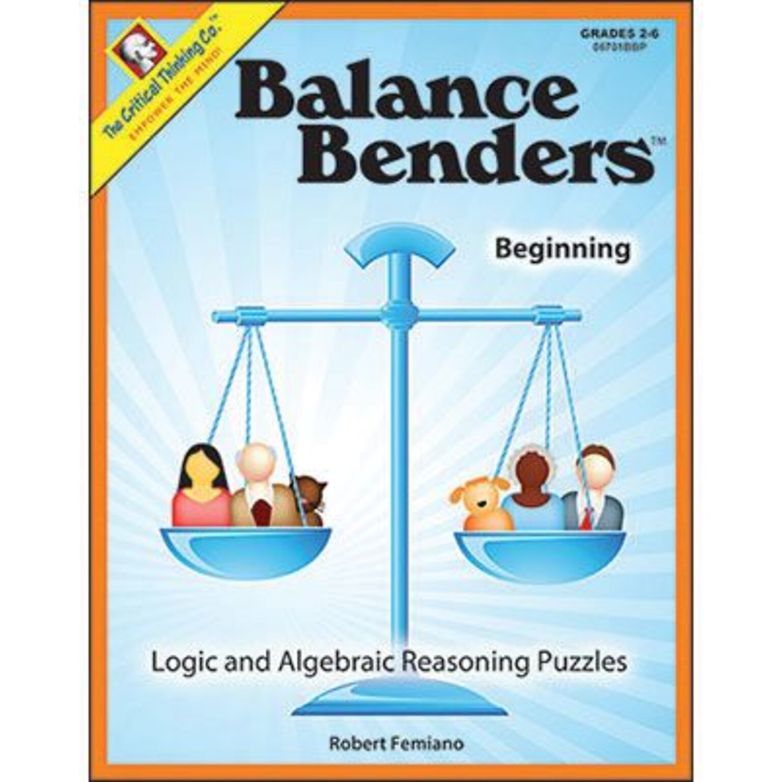 Critical Thinking Press™ Beginning Level Balance Benders Book, Grades 2nd - 6th (CTB06701BBP)