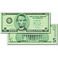 Learning Advantage™ Money $5 Bills,  100/Set