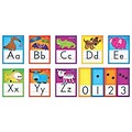 Trend Enterprises Awesome Animals Alphabet Bulletin Board Set, 36 pieces (T-8265)