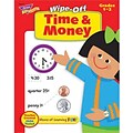 Trend Wipe-Off Book; Time & Money