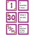 Teacher Created Resources Calendars, November Polka Dots Story Starters