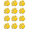 Teacher Created Resources Mini Accents, Gold Paw Prints
