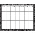 Teacher Created Resources Calendars, Black/White Crazy Circles Chart
