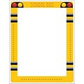 Eureka School Bus Computer Paper 11 x 8.5, Yellow/White (EU-812124)