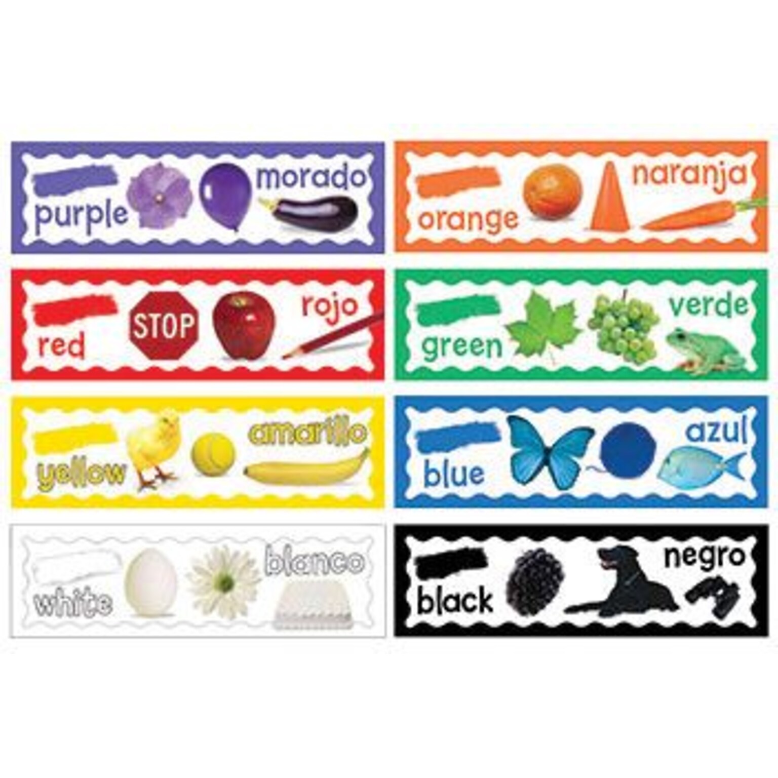 Colors Mini Bulletin Board Set