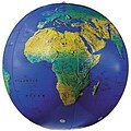 Replogle Globes Inflatable Topographical Globe, 12(Dia), 2 Ea