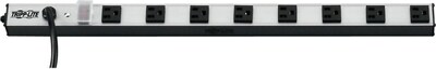 Tripp Lite PS2408 Vertical Power Strip With 15 Black Cord; 8 Outlets
