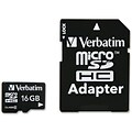 Verbatim® 97180 MicroSD High Capacity Flash Memory Card; 16GB
