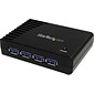 Startech ST4300USB3 Black Super Speed USB 3.0 Hub; 4 Ports