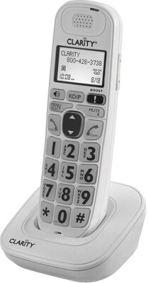 Clarity Telecom D702HS Cordless Expansion Handset, White
