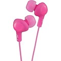 JVC HA-FX5P Stereo In-Ear Headphone, Pink (HAFX5P)