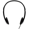 V7® HA300-2NP Stereo Headphone, Black