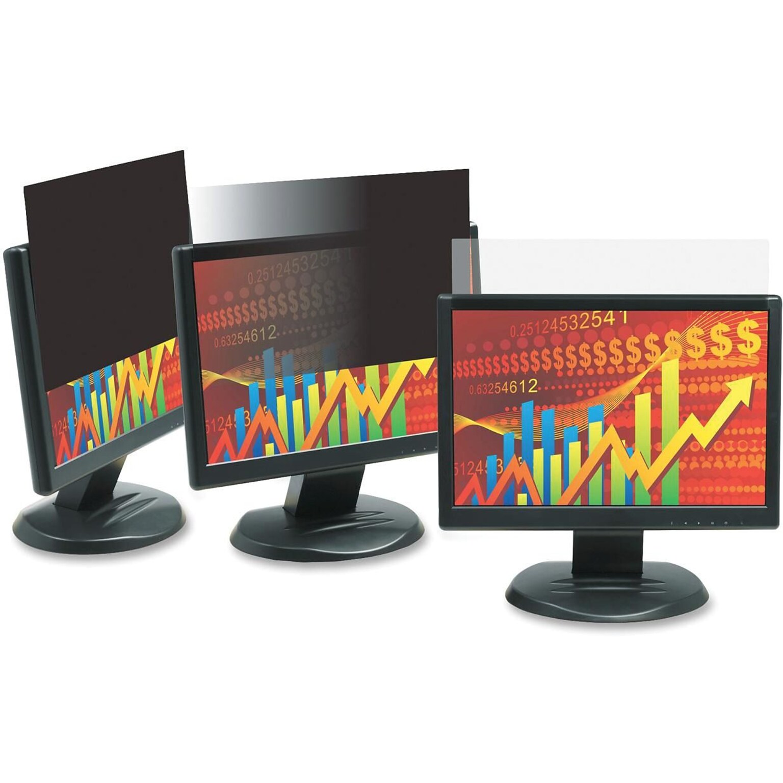 3M™ Privacy Anti-glare Filter for 25 Widescreen Monitor 16:9 (PF250W9B)