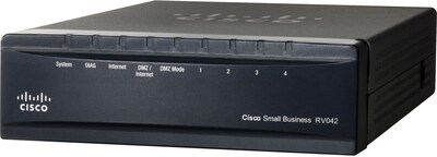 Cisco® RV042G Dual Gigabit WAN VPN Router