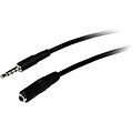 Startech MUHSMF2M TRRS Headset Extension Cable; Black