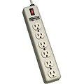 Tripp Lite 6SPDX Power Strip With Illuminated Master Switch With 6 Beige Cord; 6 Outlets