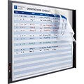 Quartet InView Steel Dry-Erase Whiteboard, Graphite Frame, 2 x 1.5 (QT72983)
