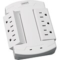 Staples® 6-Outlet 1200 Joule Wall Mount Surge Protector