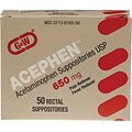 Acetaminophen Suppositories, 650 mg, 12/Box (OTC6031260BX)