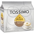 Tassimo® Gevalia® Cappuccino Coffee T-Discs, Dark Roast, 16/Box (7265)