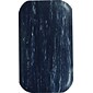 M+A Matting Company Hog Heaven Nitrile Rubber Marble Top Anti-Fatigue Floor Mat, 5' L x 3' W, 7/8" , Midnight Swirl (449100035)