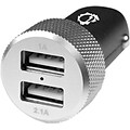 Siig® AC-PW0D12-S1 Dual USB Car Charger; 5 VDC - 3.1 A